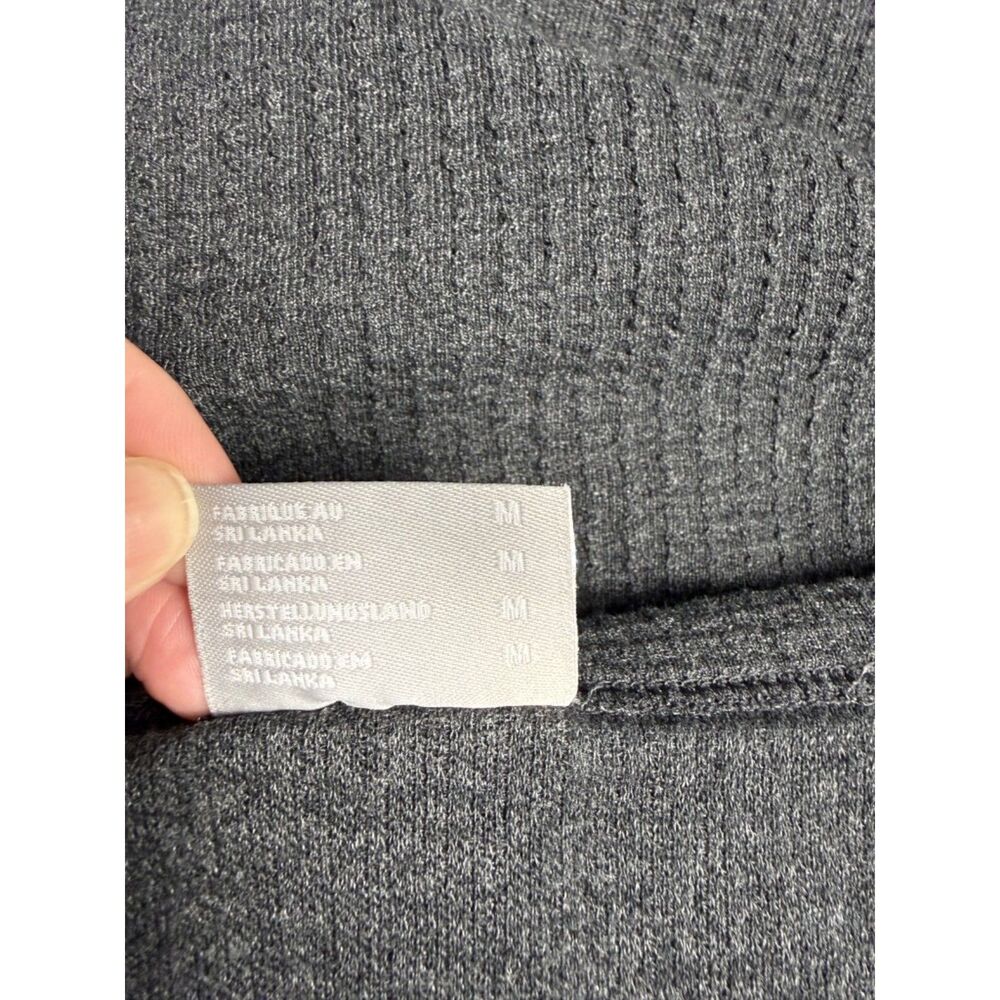 Columbia Women's Dark Gray Thermal V-Neck Long Sleeve Top Size Medium - Picture 6 of 12
